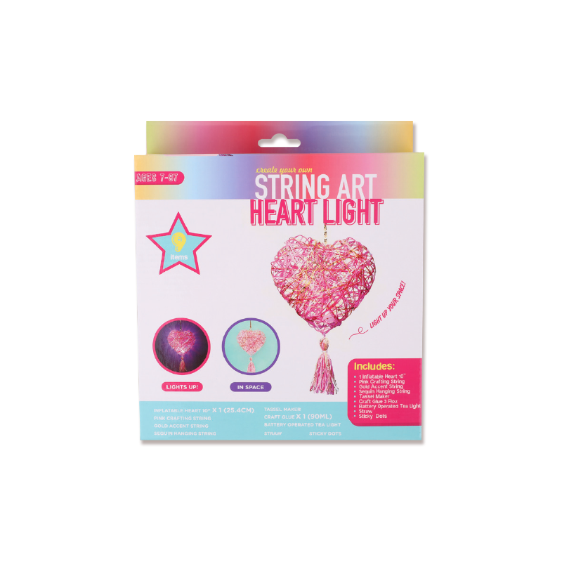 String Art Heart Light Đồ chơi sáng tạo cho trẻ em