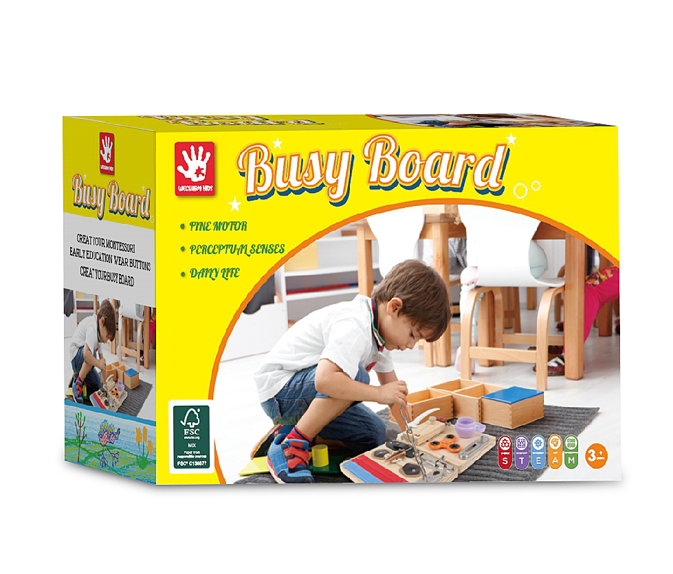 Bộ đồ chơi Busy Board Early Edu